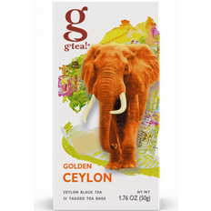 G'tea Golden Ceylon Black Tea 1.8oz 25pcs