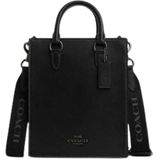 Coach Dylan Tote Bag In Colorblock Signature Canvas - Gunmetal/Black/Charcoal