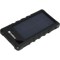 Powerbanker - Solcelledrift Batterier & Ladere Sandberg Outdoor Solar Powerbank 16000mAh