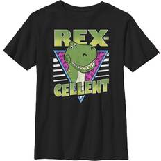 Fifth Sun Boy's Toy Story Rexcellent 90s Vibe Graphic Tee - Black