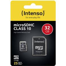 MicroSDHC Speichermedium Intenso MicroSDHC Class 10 20/12MB/s 32GB