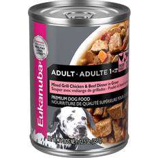 Eukanuba Pets Eukanuba Adult Mixed Grill Chicken & Beef Dinner in Gravy Canned Dog Food 0.3kg