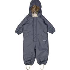 Lomme Regndresser Wheat Baby Aiko Thermal Rain Suit - Grey Blue