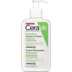 Dermatologisch getestet Gesichtsreiniger CeraVe Hydrating Cream-to-Foam Cleanser 236ml