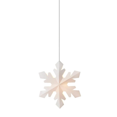 Le Klint Weihnachtsbeleuchtung Le Klint Snowflake Small White Weihnachtsstern 37cm