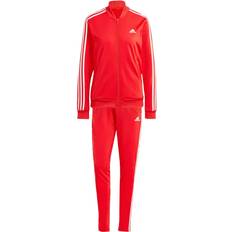 Normal midje Jumpsuits & Overaller adidas Essentials 3-Stripes Tracksuit - Better Scarlet/White