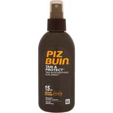 UVA-beskyttelse Tan enhancers Piz Buin Tan & Protect Tan Intensifying Sun Spray SPF15 150ml