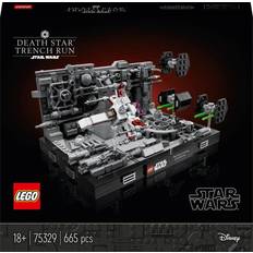Toys Lego Disney Star Wars Death Star Trench Run Diorama 75329