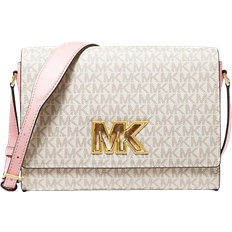 Michael Kors Mimi Medium Logo Messenger Bag - Powder Blush Multi