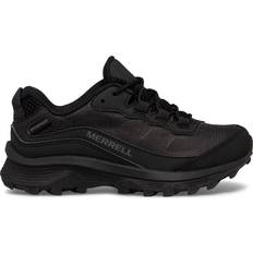 Merrell Junior Moab Speed Low Waterproof Walking Shoes - Triple Black