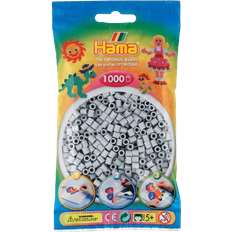 Kreativitet & hobby Hama Midi Beads Light Grey 1000pcs