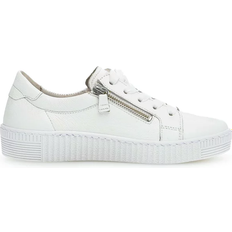 Gabor Damen Sneakers Gabor Low Smooth Leather W - White