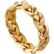 Jane Kønig Big Braided Ring - Gold