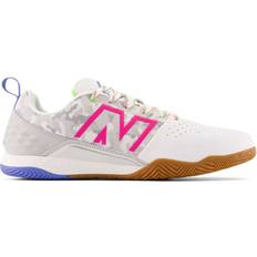 New Balance Indoor (IN) Soccer Shoes New Balance Fresh Foam Audazo v6 Pro IN - White/Bright Lapis/Alpha Pink