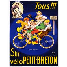 Happy Larry Petit Breton by Anonymous Poster 70x100cm