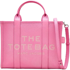 Handbags Marc Jacobs The Leather Medium Tote Bag - Petal Pink