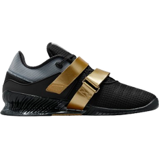 Nike Men Gym & Training Shoes Nike Romaleos 4 - Black/Metallic Gold/White