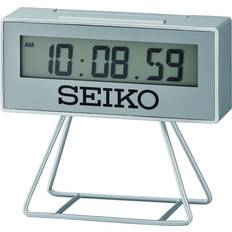 Seiko Alarm Clocks Seiko Olympia Limited Edition Mini Marathon Bedroom Alarm Clock, Silver