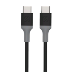 Scosche Mobile Phone Accessories Scosche Strikeline ladekabel USB-C til USB-C 120 cm sort