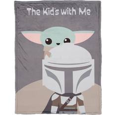 Lambs & Ivy Baby care Lambs & Ivy Star Wars The Kids with Me Grogu/The Child/Baby Yoda Baby Blanket Gray