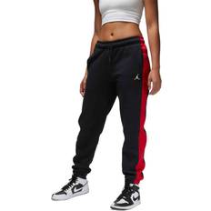Nike Jordan Brooklyn Fleece Women's Pants - Black/Gym Red/White