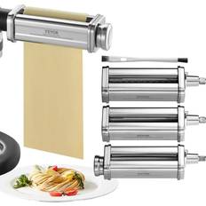 Food Mixers & Food Processors Vevor Steel Pasta Roller Cutter Attachment KitchenAid