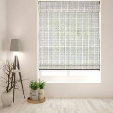 Bamboo Curtains & Accessories Arlo Blinds Cordless Lift Whitewash Bamboo