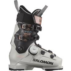 Salomon Downhill Boots Salomon S/Pro Supra Boa 105 GW Ski Boot 2024 - Grey Aurora/Black/Pink Gold