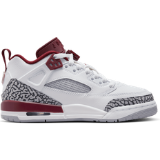 Weiß Sneakers Nike Jordan Spizike Low GS - White/Team Red/Wolf Grey/Anthracite