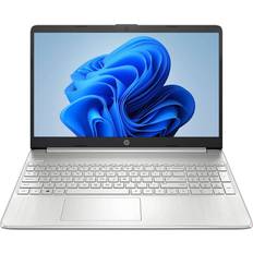 2.4 GHz Laptops HP 15.6" Screen Laptop, Intel Core i5 8GB RAM, Natural Silver