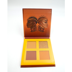 Juvia's Place Eye Makeup Juvia's Place Rebel Honey Eyeshadow Palette, 4 Warm Tones Amber and Brown Shades, Matte and Shimmers, Cruelty Free, Long lasting, Vegan