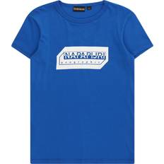 Napapijri T-Shirts Napapijri Junior Logo T-shirt - Blue