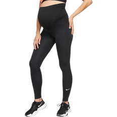 XXL Maternity & Nursing Wear Nike One High-Waisted Maternity Leggings - Black/White