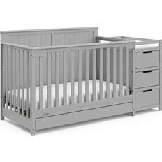 Multicolored Kid's Room Graco Hadley 5-in-1 Convertible Crib & Changer with Drawer