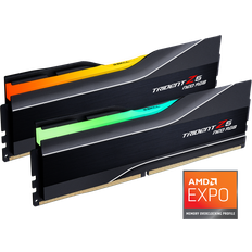 6000 MHz - DDR5 RAM Memory G.Skill Trident Z5 Neo RGB Series AMD EXPO 32GB 2 x 16GB 288-Pin PC RAM DDR5 6000 PC5 48000 Desktop Memory Model F5-6000J3238F16GX2-TZ5NR