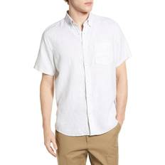 Nordstrom Short Sleeve Linen Button-down Shirt