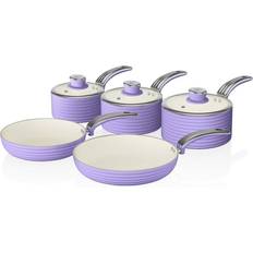 Swan Cookware Swan Retro 5 Piece Pan with lid