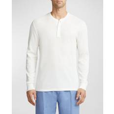 Ralph Lauren Clothing Ralph Lauren Cotton And Mulberry Silk Henley Shirt
