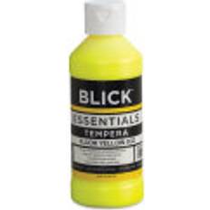 Tempera Paints Blick Essentials Tempera Fluorescent Yellow, 8 oz bottle