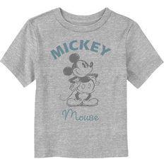 Disney Boy's Friends Mickey Mouse Graphic T-shirt - Heather Gray