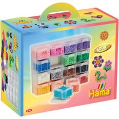 Kreativitet & hobby på salg Hama Perlen Set with Large Sorting Box 6761