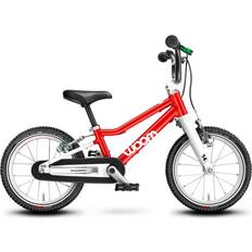 14" Barnesykler Woom Original 2 14" 2022 - Woom Red Barnesykkel