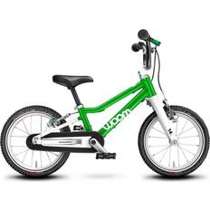 Barn Barnesykler Woom Original 2 14" 2022 - Woom Green Barnesykkel