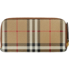 Burberry Large Check Zip Card CasePrice - Archive Beige