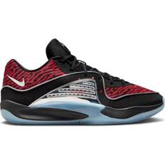 Nike Men Sport Shoes Nike KD16 - Black/Bright Crimson/Thunder Blue/Metallic Silver