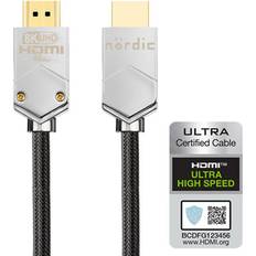 Nördic HDMI-320 2.1 HDMI - HDMI M-M 2m