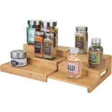mDesign Spice rack for kitchen cabinets