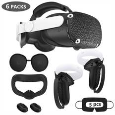 VR Accessories Shein Accessories Bundle Kit Compatible With Oculus Quest 2 - black