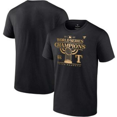 Profile Sports Fan Apparel Profile Men's Fanatics Branded Black Texas Rangers 2023 World Series Champions Big and Tall Parade T-shirt Black