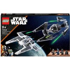 Star wars lego the mandalorian Lego Star Wars Mandalorian Fang Fighter Vs TIE Interceptor 75348